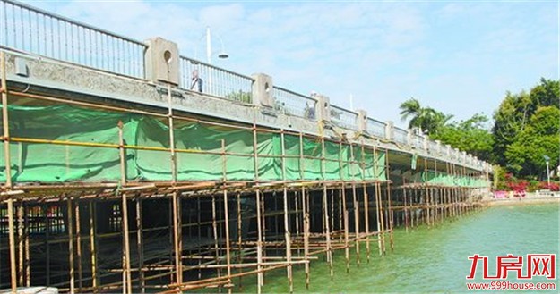 有23年历史白鹭洲路南北桥正进行维修改造 预计月底完成——九房网