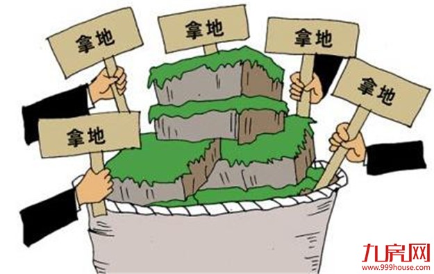 房企今年拿地热情不减 50大房企拿地同比涨53%——九房网