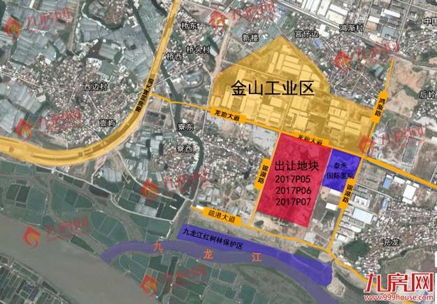 快讯！总价xx亿，楼面价xx元/㎡，xx竞得角美2017P05地块——九房网