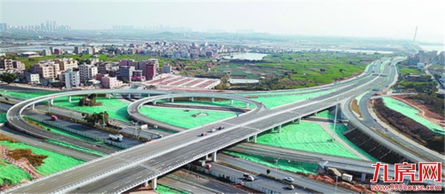 滨海东大道昨日全线贯通 将与滨海西大道连通成岛外“环岛路”——九房网