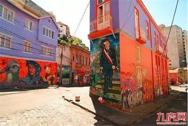 寻访半山：瓦尔帕莱索，上帝打翻的调色盘——九房网