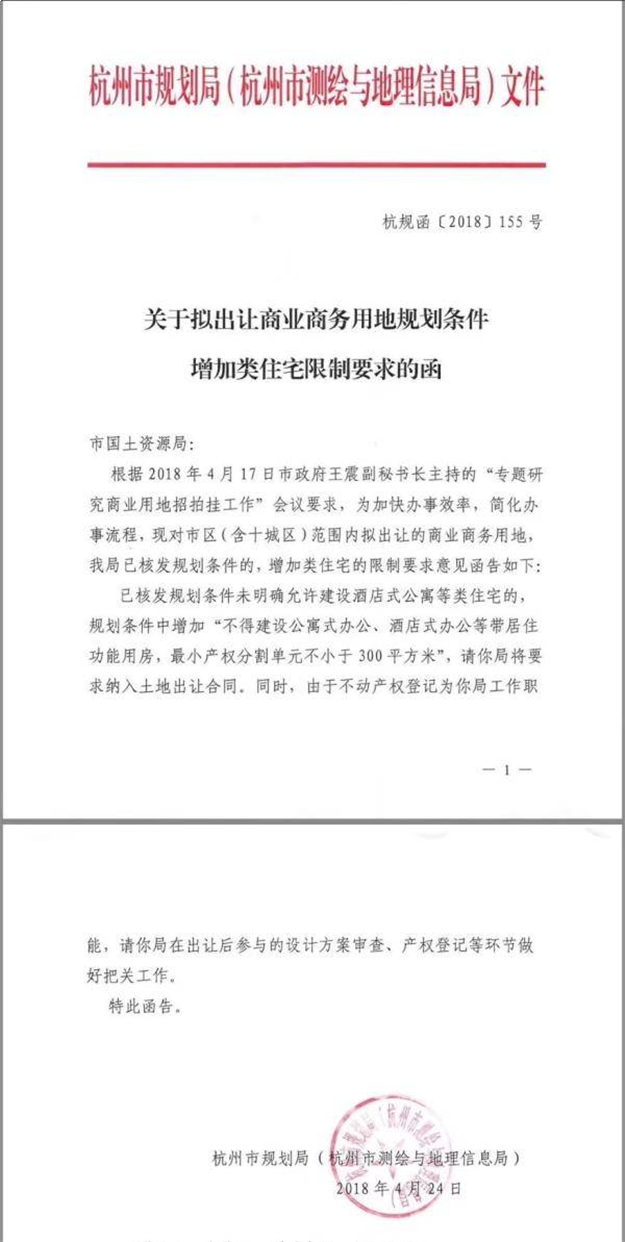 杭州从严限制“类住宅”,商业用地明确不得建公寓式办公用房——九房网 杭州从严限制“类住宅”,商业用地明确不得建公寓式办公用房——九房网
