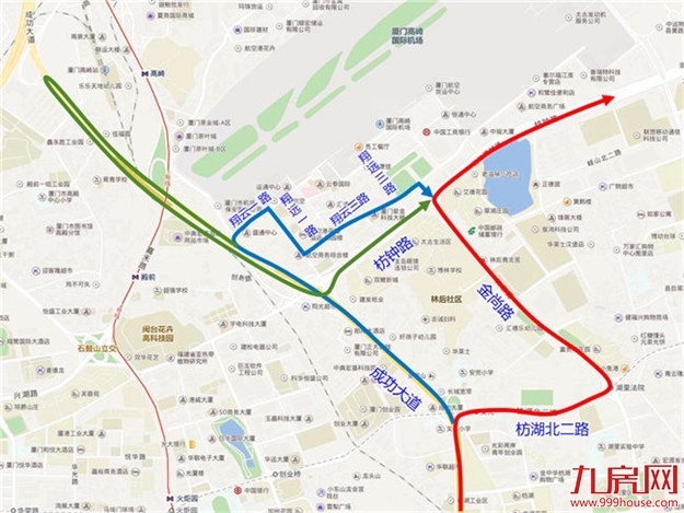 6月2日起,成功大道、枋钟路、翔远三路及禾山路等将采取道路交通限制措施——九房网 6月2日起,成功大道、枋钟路、翔远三路及禾山路等将采取道路交通限制措施——九房网