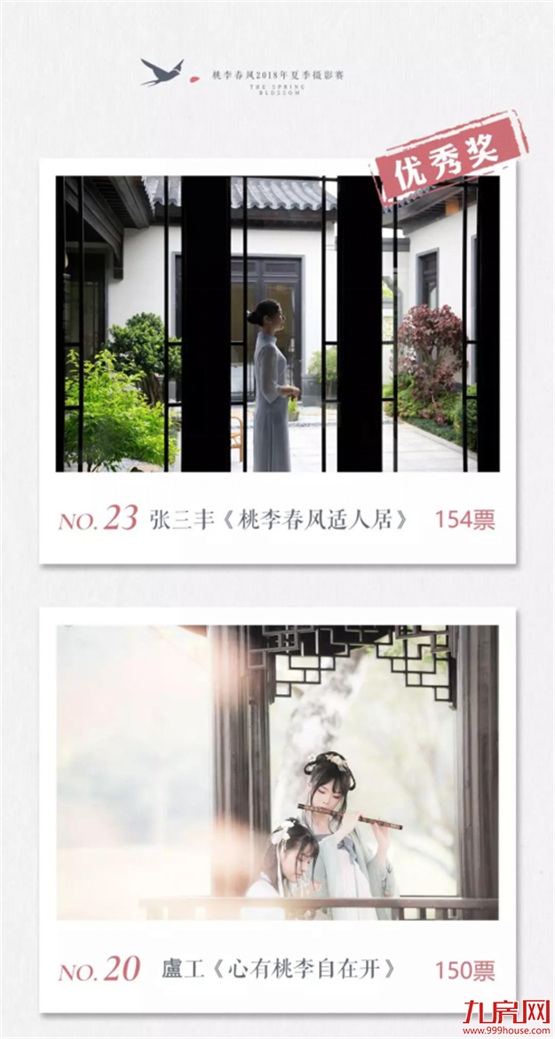 投票公示 ：心有桃李自在开，影像里的小镇时光——九房网