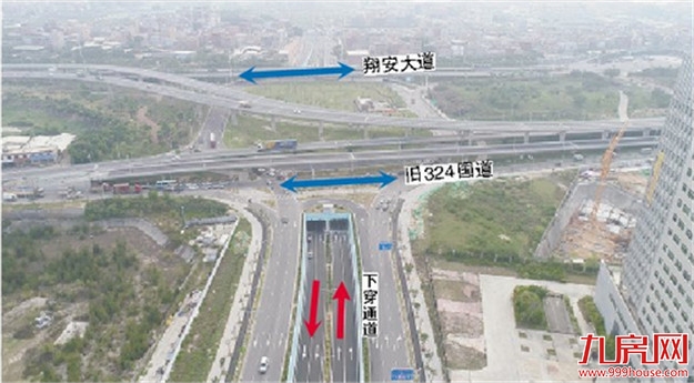 民安大道下穿通道7月初通车 缓解仑头转盘交通压力——九房网