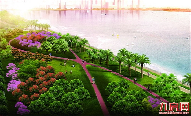 马銮湾带状公园预计年底全面建成 将打造一片人造沙滩——九房网