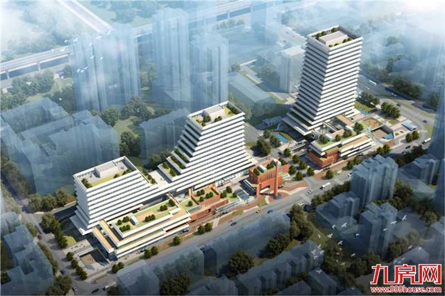 禾祥鑫天地效果图来了! 地上拟建20层总投资16.7亿——九房网
