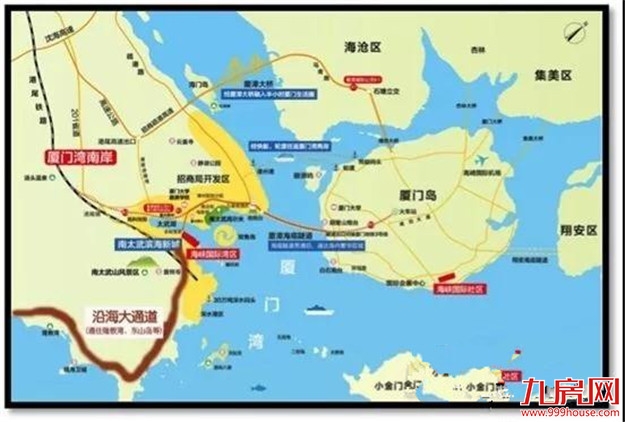 漳州沿海大通道龙海段路基已全线贯通——九房网