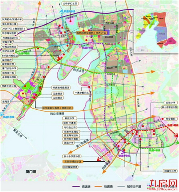 东部市级中心成厦门产业集聚平台 或将成为厦门新中心——九房网