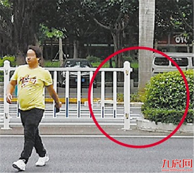 金尚小区旁道路护栏有缝隙存隐患 空隙现在已堵上——九房网