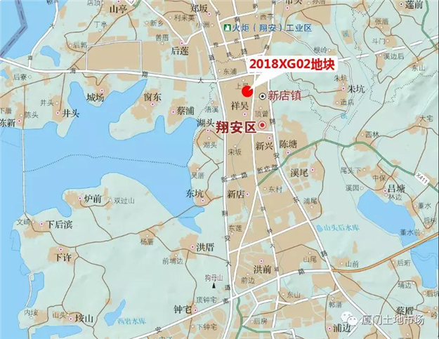 快讯！中国电信股份有限公司厦门分公司以410万元竞得翔安区2018XG02经营性用地——九房网