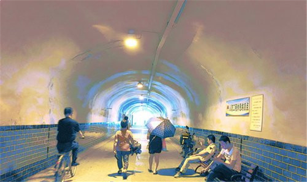 我市启动多处人防工程休息纳凉点，方便市民享受“自然凉”——九房网