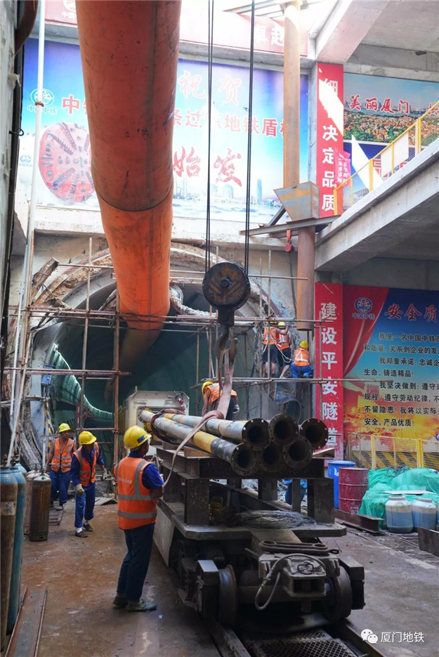 厦门地铁3号线创国内“海底洞内盾构机弃壳解体”新纪录——九房网 厦门地铁3号线创国内“海底洞内盾构机弃壳解体”新纪录——九房网