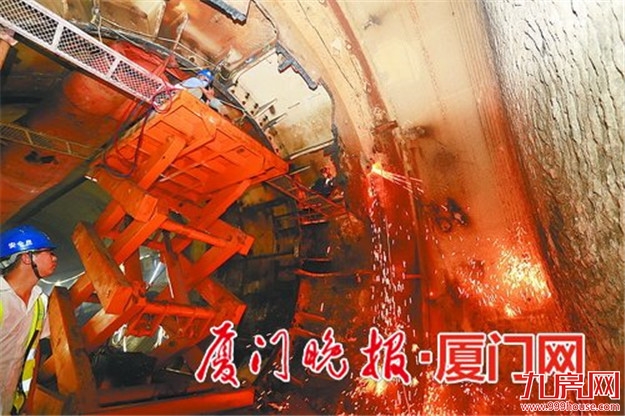 地铁盾构机首次在海底洞内拆解  创国内纪录；地铁3号线海域段右线盾构机掘进完工——九房网