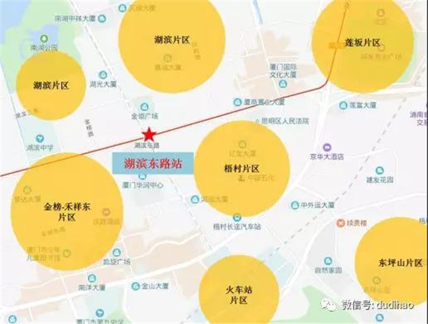 厦门地铁3号线专题（一）：火车站、湖滨东路站房地产价值解读——九房网