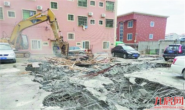 向违建“开刀” 翔安区拆除新店镇沙美社区一处违法建筑——九房网