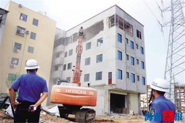 翔安区三千多平违建育苗池被拆 重拳整治两违建筑 ——九房网