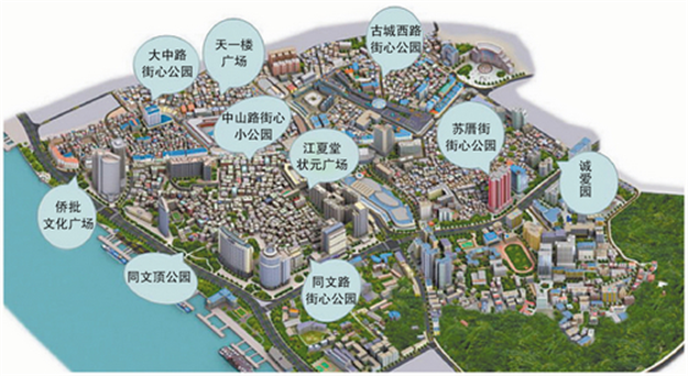 中华街道通过见缝插绿 10个街心公园串成老城区明珠——九房网