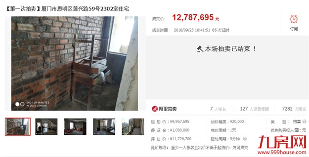 土豪任性！厦门岛内6处千万豪宅被拍走！最贵2157.3万！——九房网