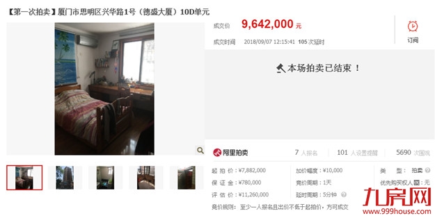 土豪任性！厦门岛内6处千万豪宅被拍走！最贵2157.3万！——九房网