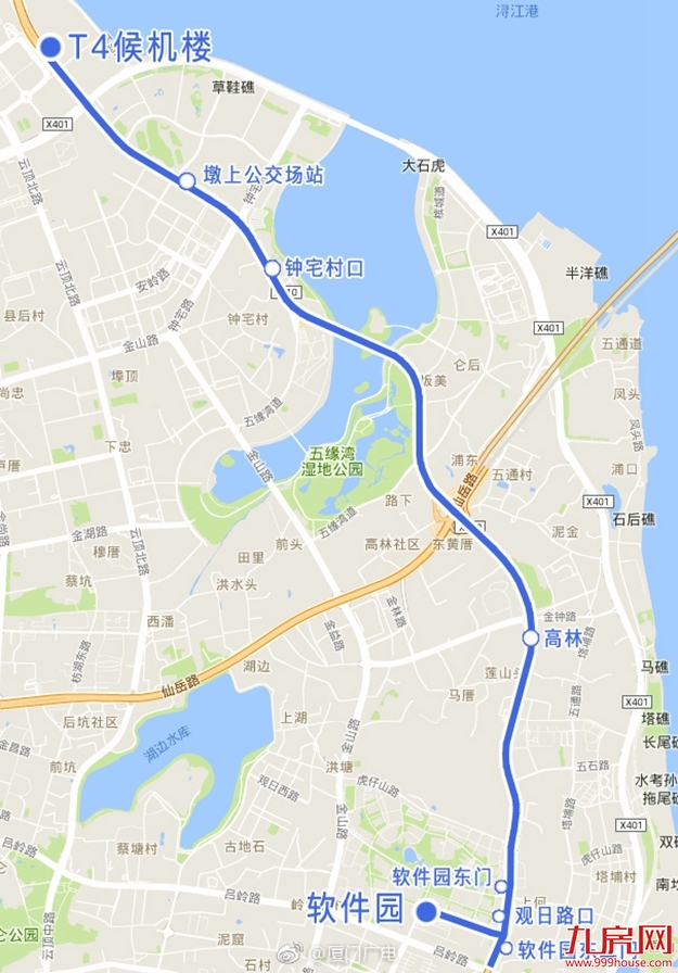 厦门公交集团拟新增6条定制公交线路——九房网