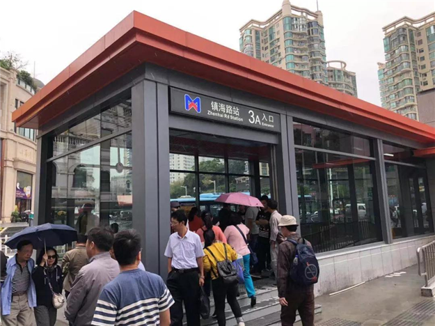 地铁1号线又有新出入口启用！计划年底前再开通12个——九房网