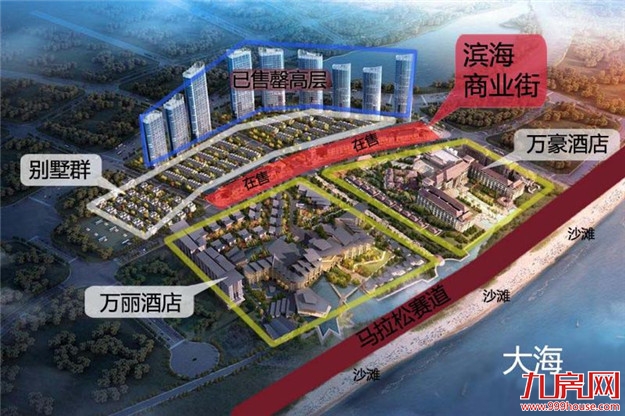 最低16800元/㎡！环东海域4大热盘实地评测！哪个更值得入手？——九房网