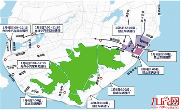 2019建发厦门马拉松赛期间采取道路交通限制措施——九房网