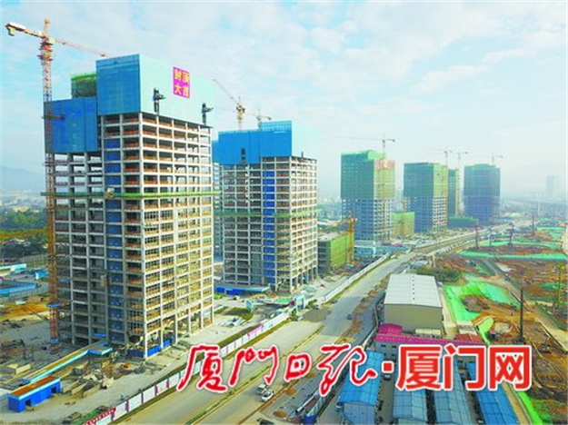 软件园三期B地块楼宇全部封顶 已有220多家企业意入驻——九房网