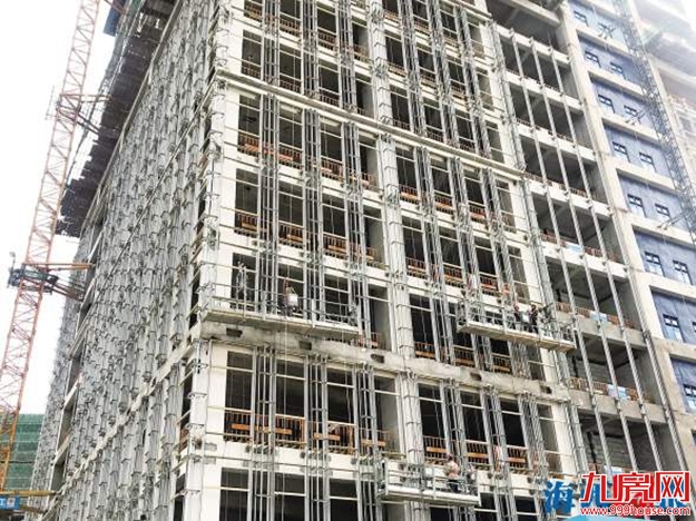 集美软件园三期B地块全面封顶 预计今年年底竣工——九房网