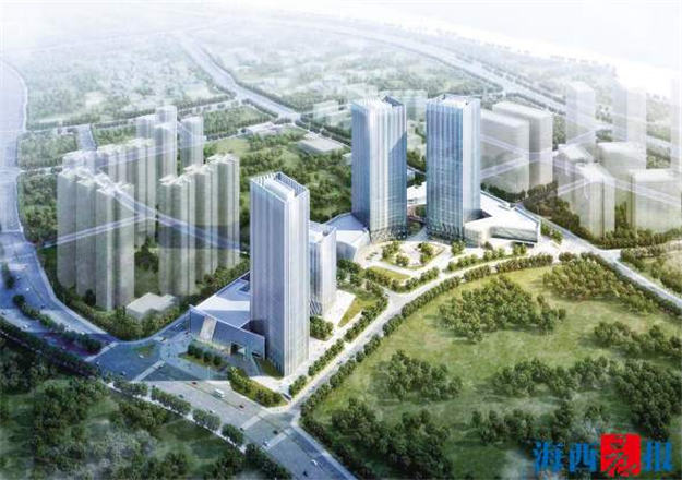 含4栋高层和超高层甲级写字楼 福建最大金融综合体将在思明落成——九房网