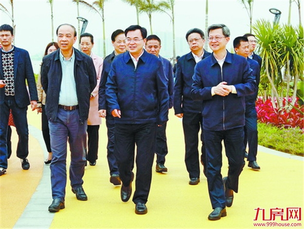 跨岛发展！胡昌升庄稼汉现场推进新城建设和高新技术产业发展——九房网