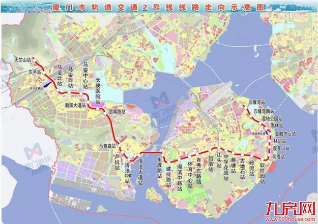 地铁2号线大动作，马銮湾价值飞起——九房网