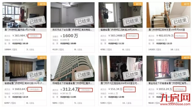 反转！单价超8万/㎡，溢价53%！厦门法拍房大潮来了？！——九房网