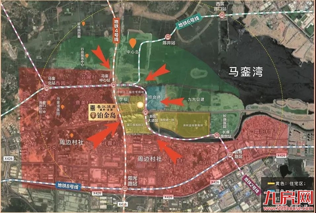 地铁2号线大动作，马銮湾价值飞起——九房网