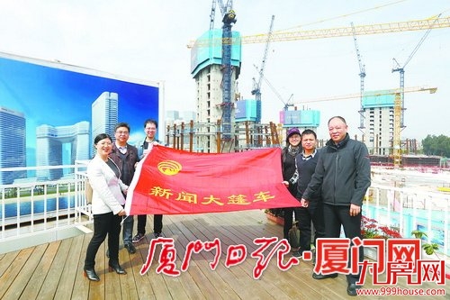 厦门英蓝国际金融中心项目进展飞速，有望于2020年年底竣工——九房网