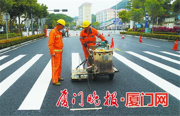 海沧多条道路翻新改造 包括嵩屿中路、嵩屿路、长园路等——九房网