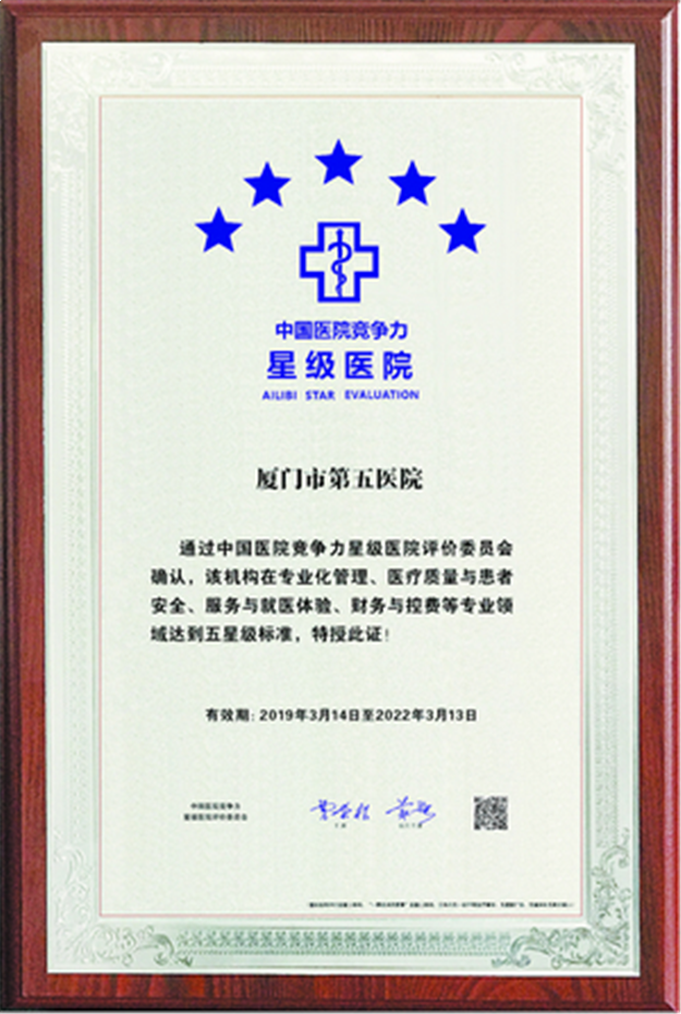 市五院喜摘中国医院 竞争力五星级桂冠——九房网