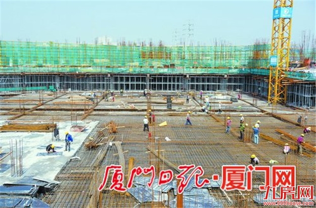 杏林湾畔崛起“科技创新城” 电子城·国际创新中心一期预计年底竣工——九房网 杏林湾畔崛起“科技创新城” 电子城·国际创新中心一期预计年底竣工——九房网