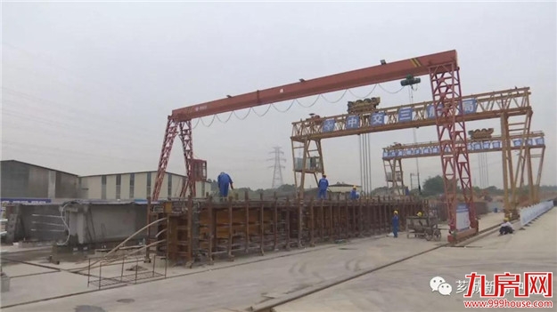 【大抓工业 抓大工业】联十四线埔里大桥建设加速推进——九房网