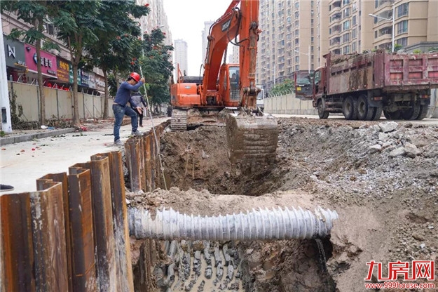 东屿村易涝点整治工程启动!即将告别“城市看海”模式——九房网 东屿村易涝点整治工程启动!即将告别“城市看海”模式——九房网