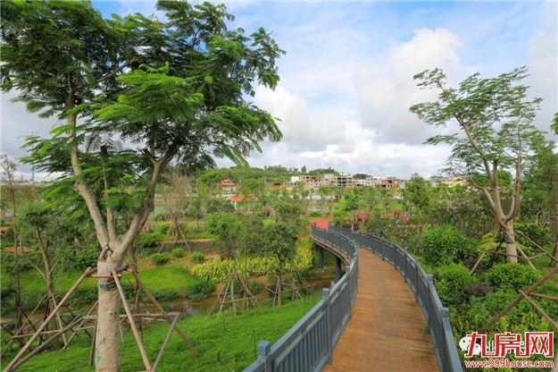 绿地面积4.5万平！东山水系公园预计5月中旬正式开放——九房网