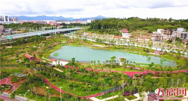 绿地面积4.5万平！东山水系公园预计5月中旬正式开放——九房网