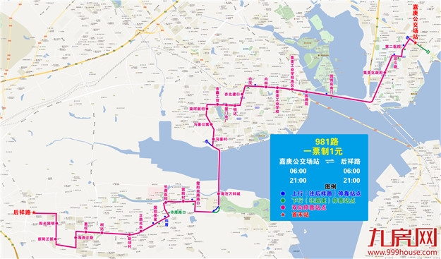 6月17日起海沧3处站点更名 8条线路调整停靠站点——九房网