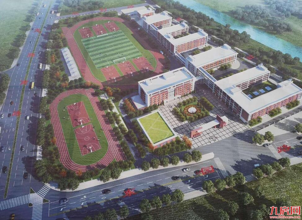 龙岩实验学校项目小学部、初中部各主楼均已完成外部装修——九房网