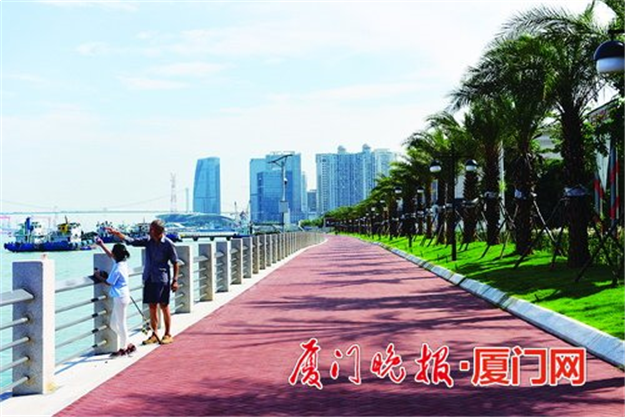 西海域最美滨水景观带展妆容 滨海慢行道第一期将开放——九房网