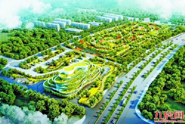 总用地面积4.8万㎡！地铁2号线高林停车场上方将建公园！绿地率71.8%！——九房网