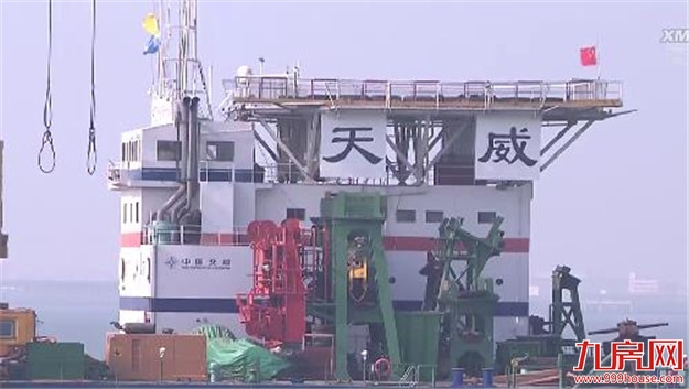 第二东通道海上桩基施工正式开始 建设工期三年半——九房网