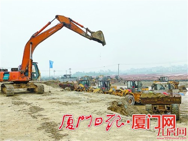 环东海域新城13个项目集中开工 月底所有在建项目恢复正常生产——九房网