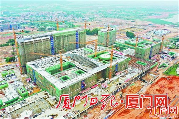 总建超30万㎡！马銮湾医院主体5栋大楼封顶！预计2021年建成投用——九房网